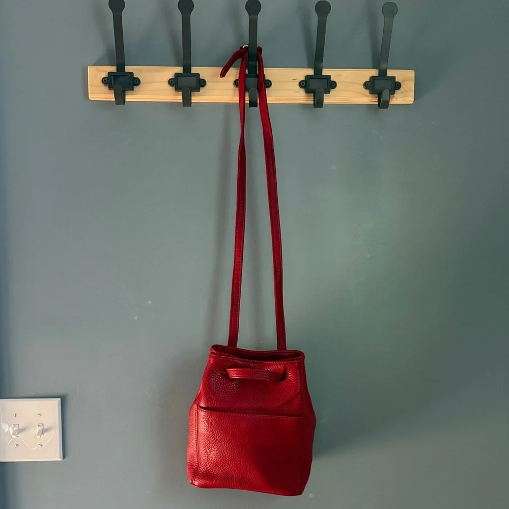 Coach Sonoma Red Leather Crossbody / Convertible  Bag - Picture 4 of 8